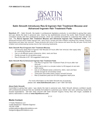 SATIN SMOOTH INTRODUCES RES-Qâ„¢ INGROWN HAIR TREATMENT MOUSSE AND ADVANCED INGROWN HAIR TREATMENT PADS